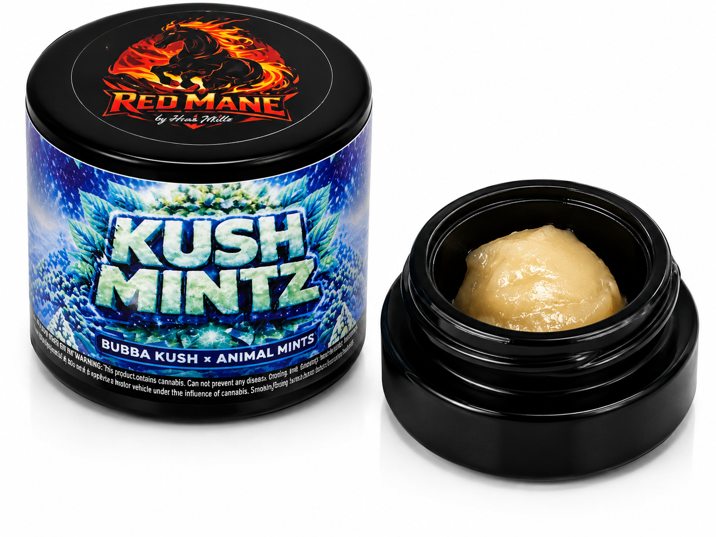 Red Mane Kush Mints Live Rosin