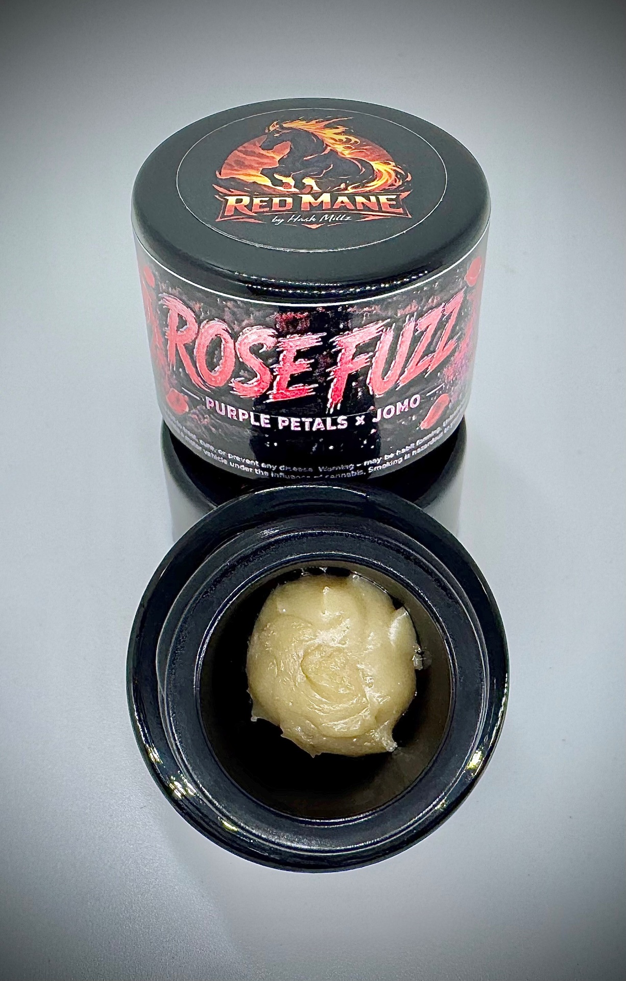 Red Mane Rose Fuzz Live Rosin